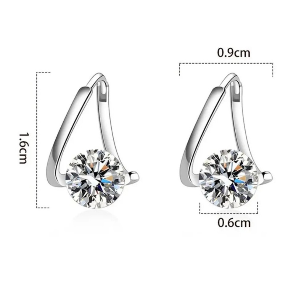 🌸 Elegant Sterling Silver Hoop Twisted Earrings - Picture 3 of 4